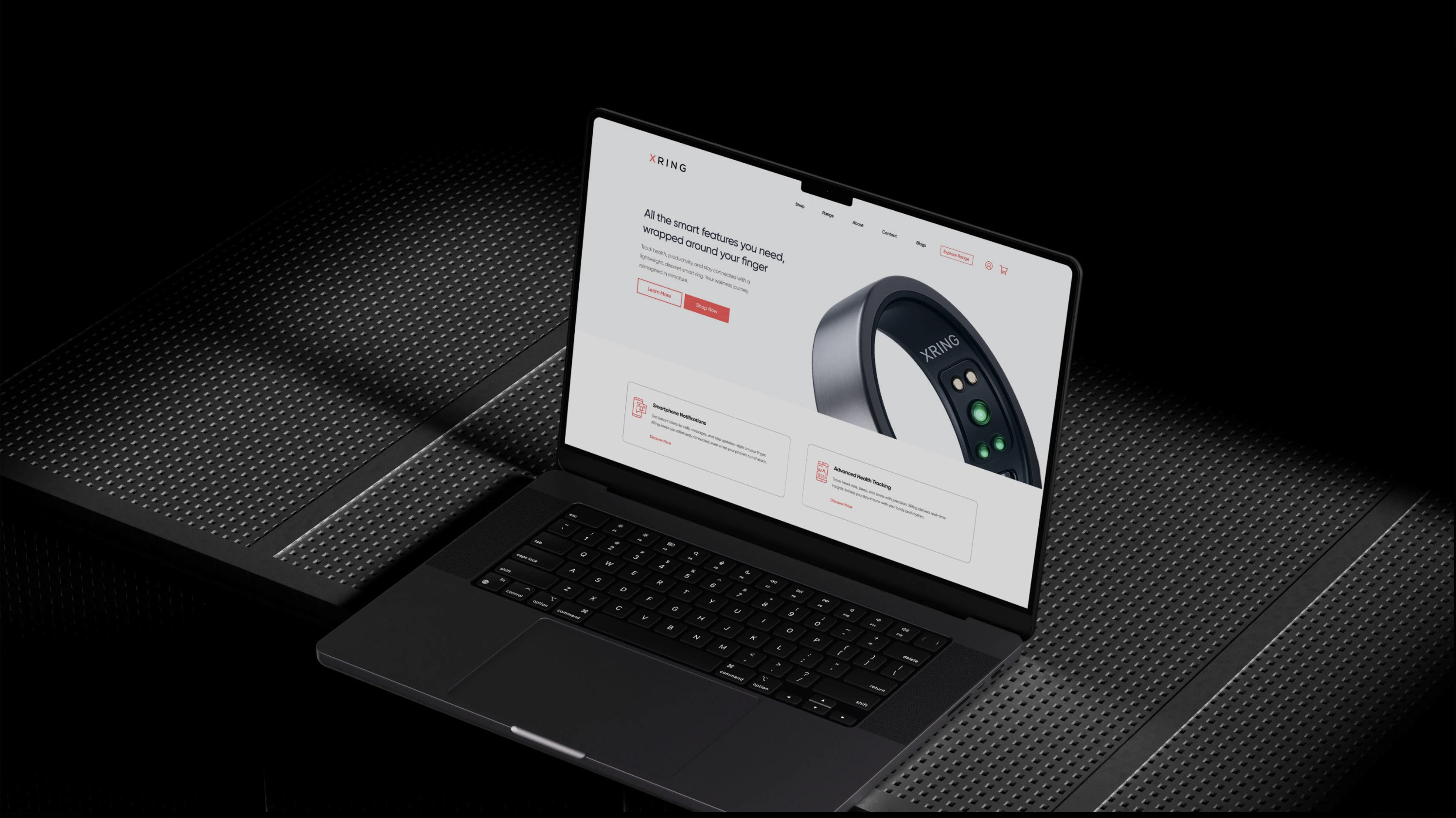 XRING Landing Page